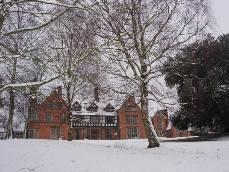 School in the snow